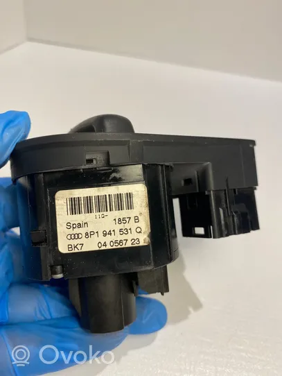 Audi A3 S3 8P Interruptor de luz 8P1941531Q