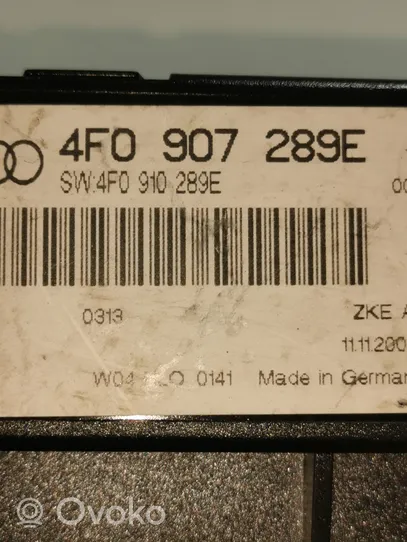 Audi A6 S6 C6 4F Mukavuusmoduuli 4F0907289E