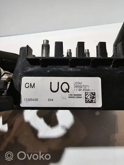 Opel Astra J Câble de batterie positif 13368498