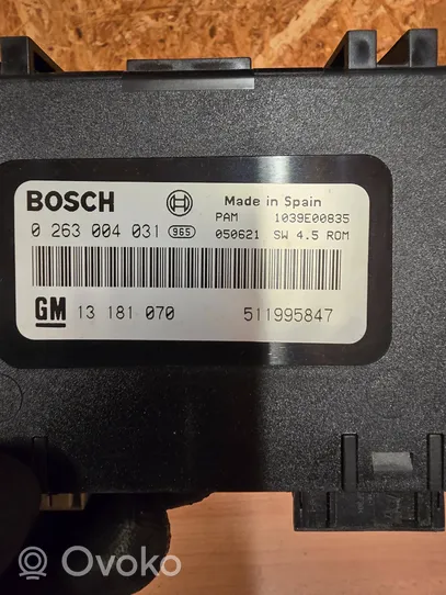 Opel Astra H Parking PDC control unit/module 13181070