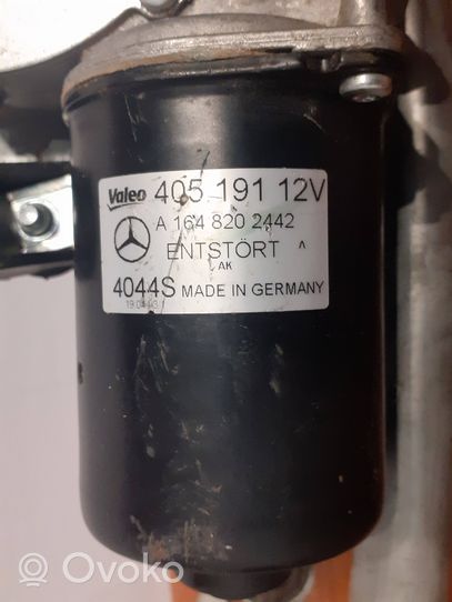 Mercedes-Benz ML W164 Tiranti e motorino del tergicristallo anteriore A1648202442