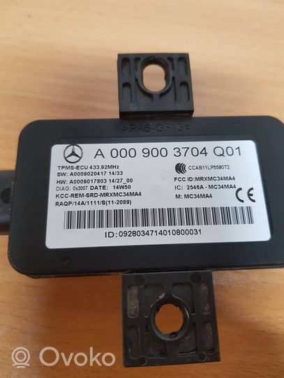 Mercedes-Benz GL X166 Module de pression des pneus A0009003704