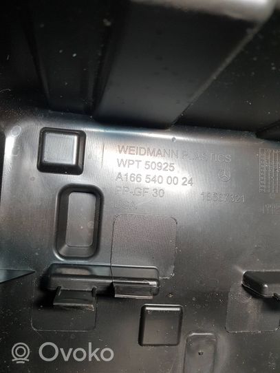 Mercedes-Benz GL X166 Support boîte de batterie A1665400024