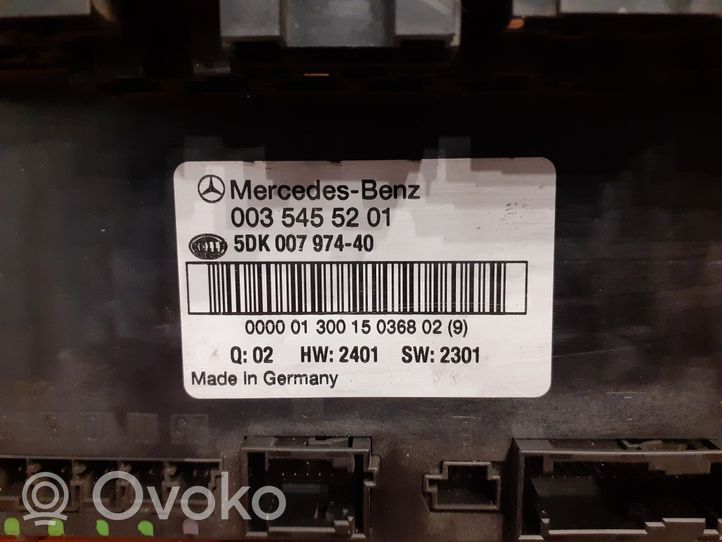 Mercedes-Benz C W203 Boîte à fusibles 5DK00797440