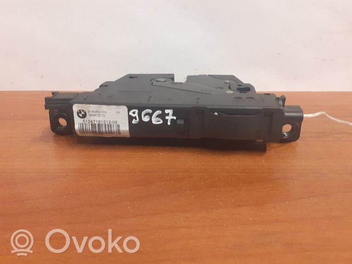 BMW 5 F10 F11 Blocco/chiusura/serratura del portellone posteriore/bagagliaio 9667