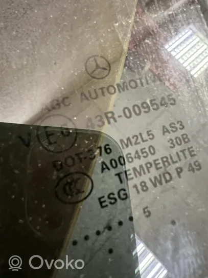 Mercedes-Benz GL X166 aizmugurējo durvju stikls 43R009545