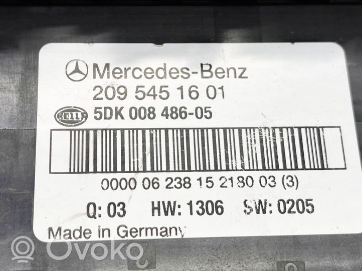 Mercedes-Benz CLK A209 C209 Sulakemoduuli 2095451601