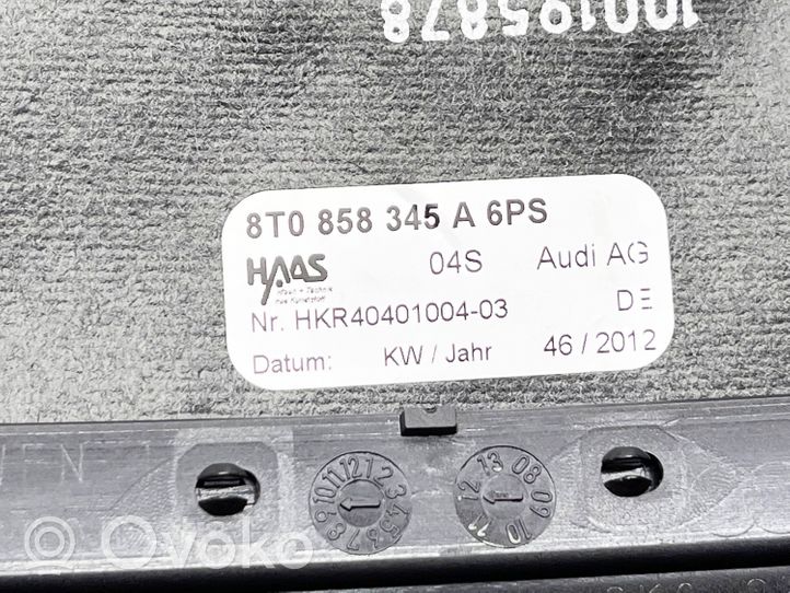 Audi A5 8T 8F Ohjauspyörän pylvään verhoilu 8T0858345A