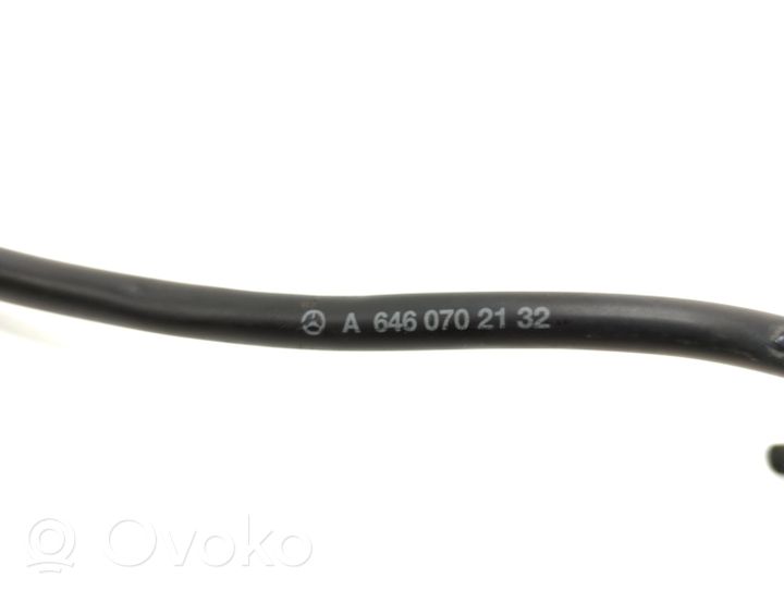 Mercedes-Benz C W204 Linea/tubo flessibile di ritorno del carburante A6460702132