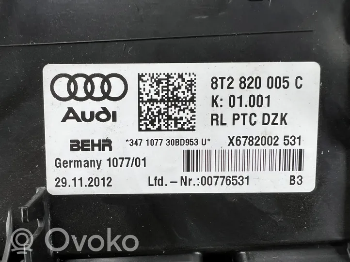 Audi A5 8T 8F Salono oro mazgo komplektas 8T2820005C