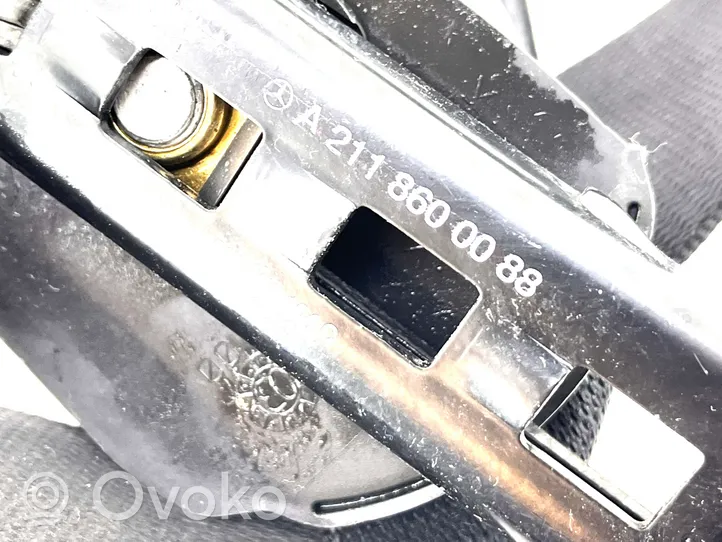 Mercedes-Benz E W211 Cintura di sicurezza anteriore 2118600285