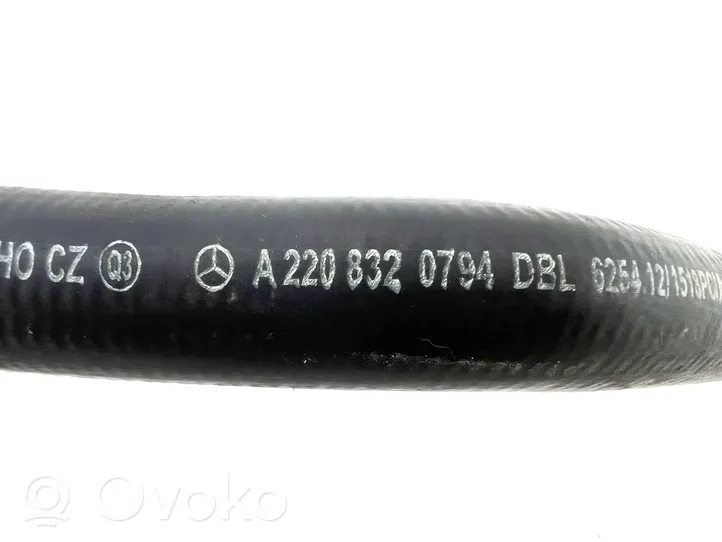 Mercedes-Benz S W220 Kühlleitung / Kühlschlauch A2208320794