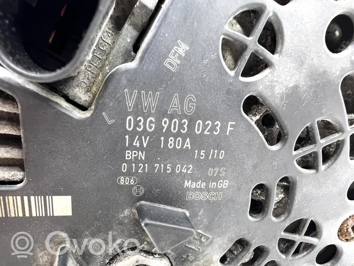 Volkswagen Transporter - Caravelle T5 Alternator 03G903023F