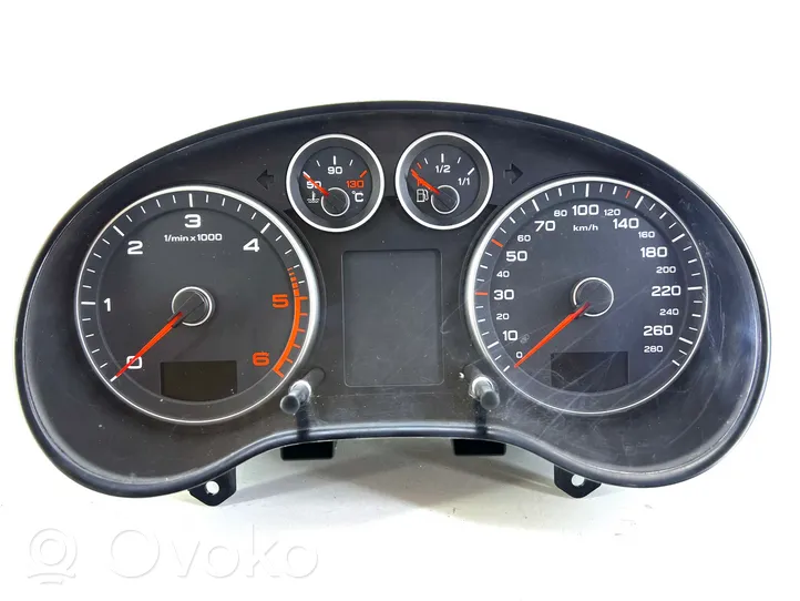 Audi A3 S3 A3 Sportback 8P Speedometer (instrument cluster) 8P0920901T