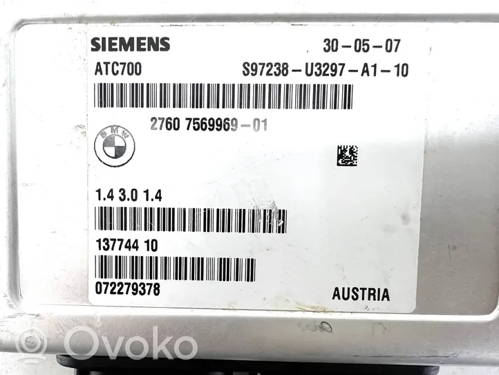 BMW X5 E70 Pavarų dėžės valdymo blokas 7569969