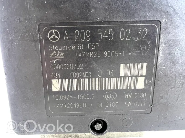 Mercedes-Benz C W203 ABS-pumppu A2095450232