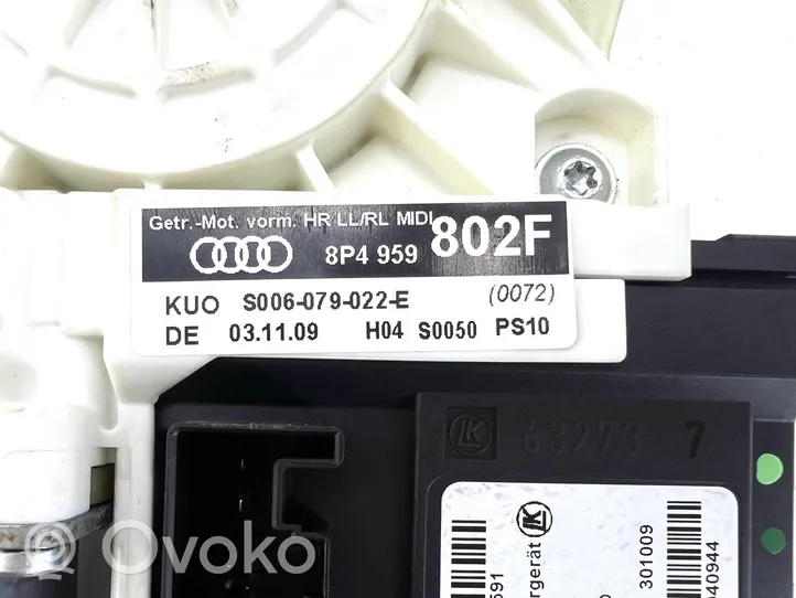 Audi A3 S3 A3 Sportback 8P Elektryczny podnośnik szyby drzwi tylnych 8P4839462A