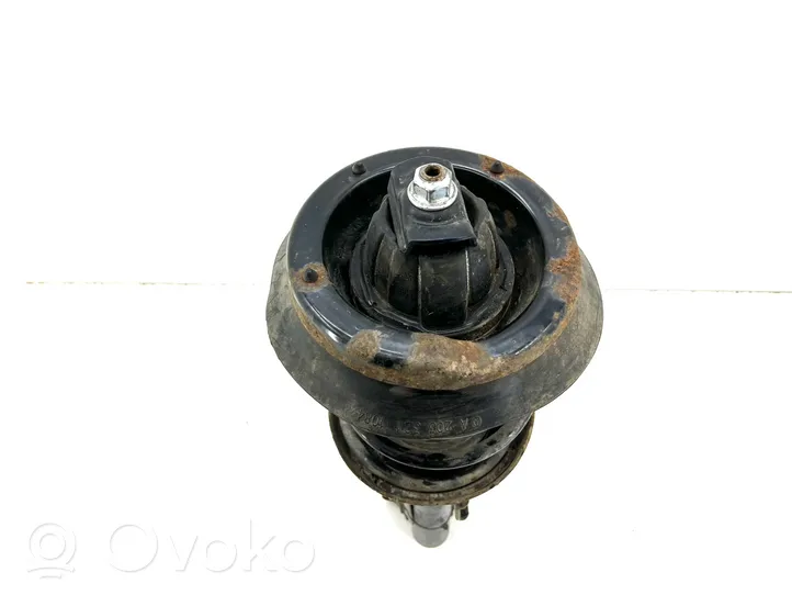 Mercedes-Benz C W203 Front shock absorber with coil spring A2033211084