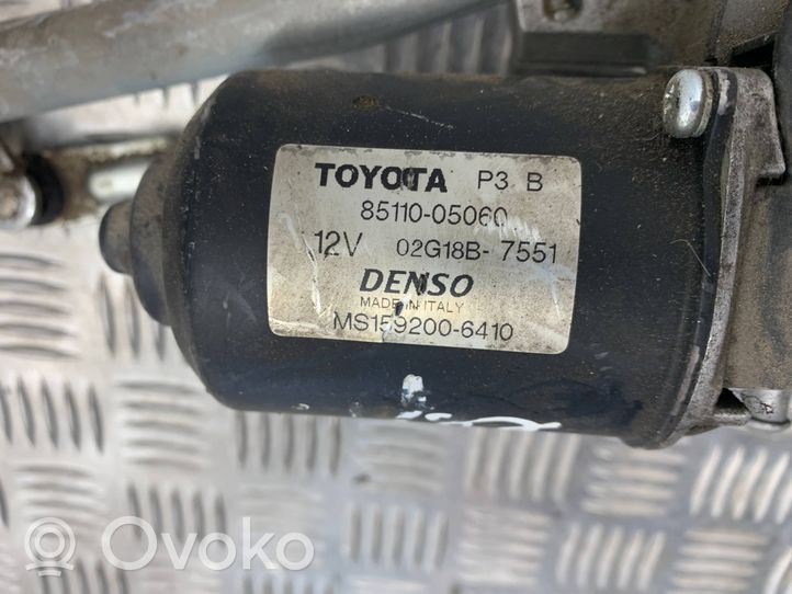 Toyota Avensis T250 Tringlerie d'essuie-glace avant 8511005060