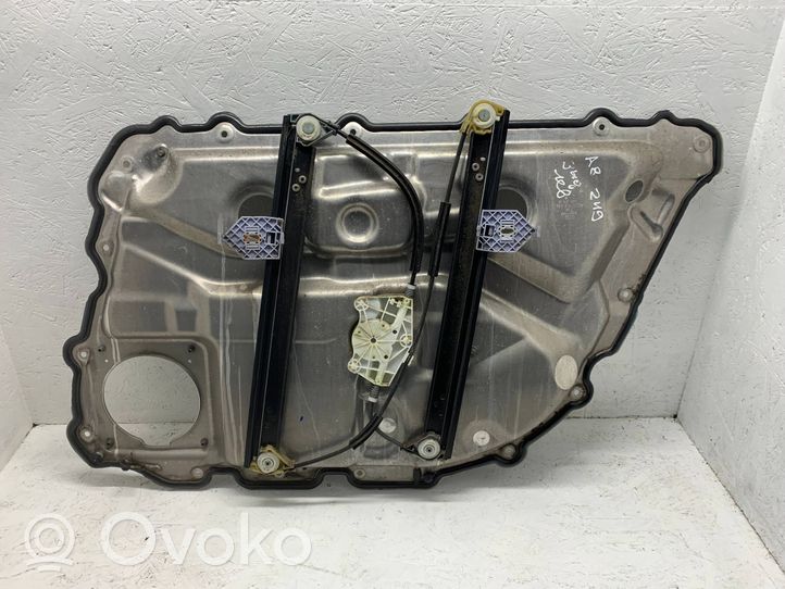 Audi A8 S8 D3 4E Mechanizm podnoszenia szyby tylnej bez silnika 4E4839849