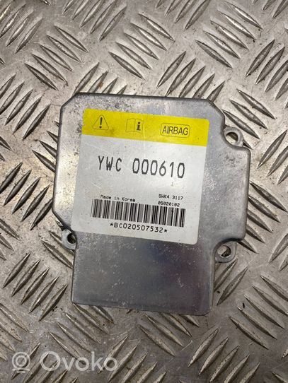 Land Rover Freelander Module de contrôle airbag YWC000610