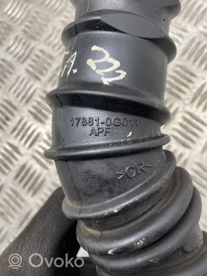 Toyota Avensis T250 Tube d'admission d'air 178810G011