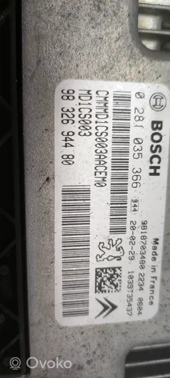 Citroen C5 Aircross Calculateur moteur ECU 9818703480