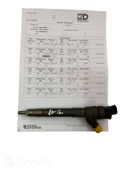 Renault Trafic III (X82) Injecteur de carburant 0445110569