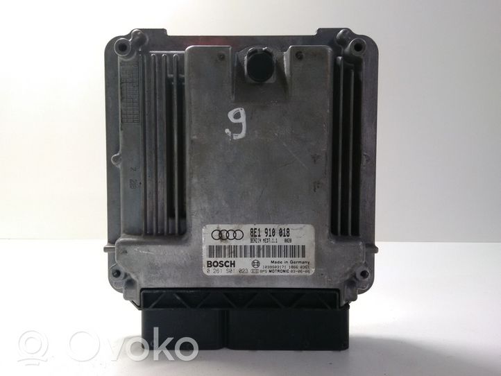 Audi A4 S4 B6 8E 8H Calculateur moteur ECU 8E1910018