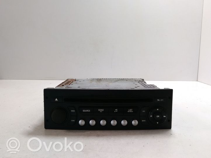 Citroen C2 Radio/CD/DVD/GPS-pääyksikkö 96613825XT