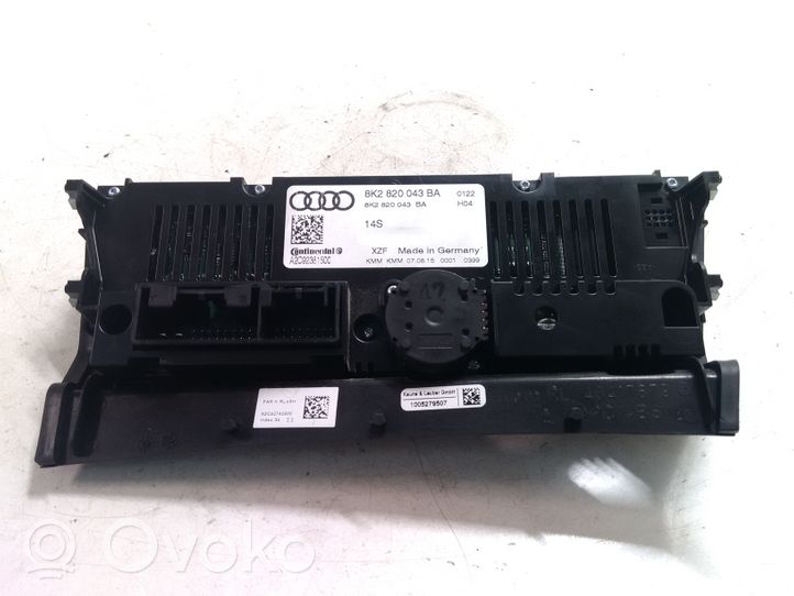 Audi A4 S4 B8 8K Panel klimatyzacji 8K2820043BA