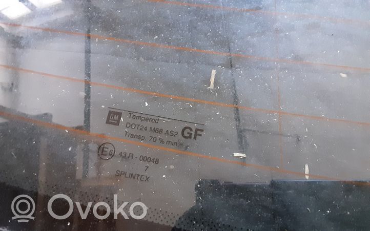 Opel Vectra B Rear windscreen/windshield window 24017002