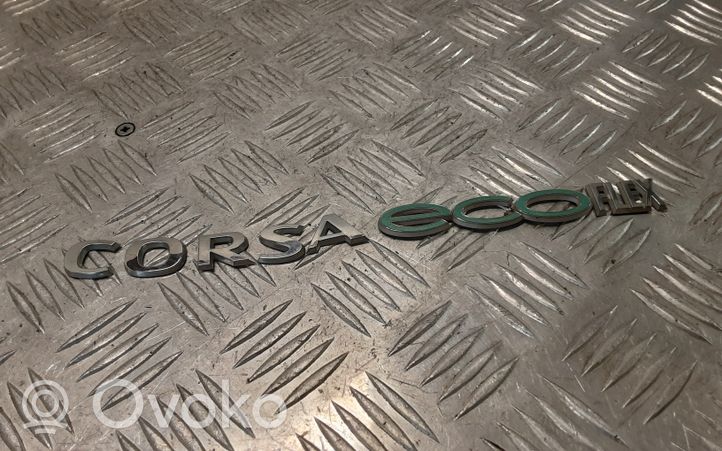 Opel Corsa D Manufacturers badge/model letters 