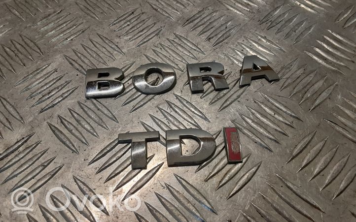 Volkswagen Bora Manufacturers badge/model letters 