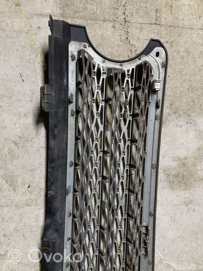 Land Rover Range Rover L322 Grille calandre supérieure de pare-chocs avant DHB500182