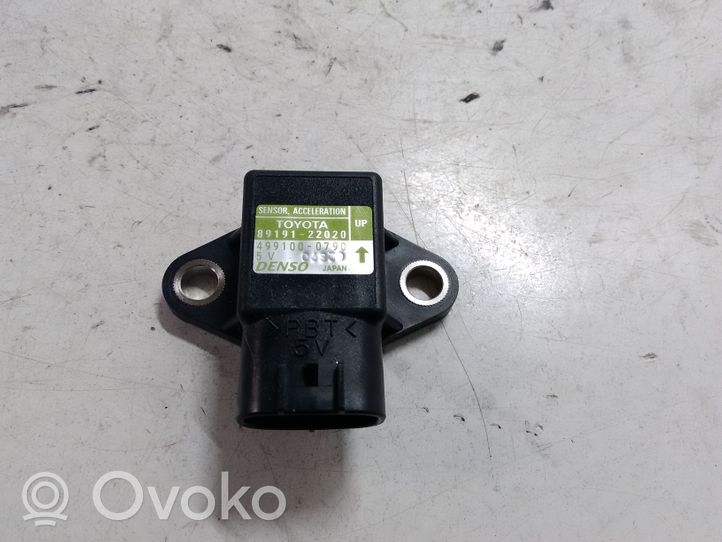 Toyota Land Cruiser (J150) Sensore di accelerazione 8919122020