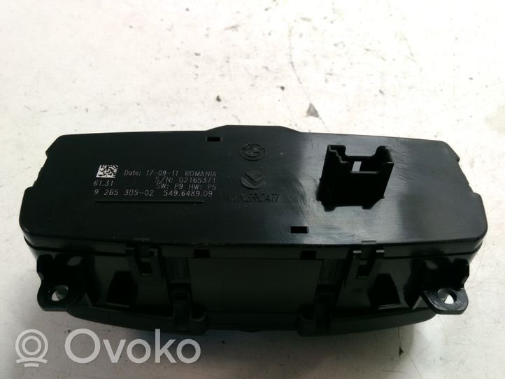 BMW 1 F20 F21 Interruttore luci 926530502