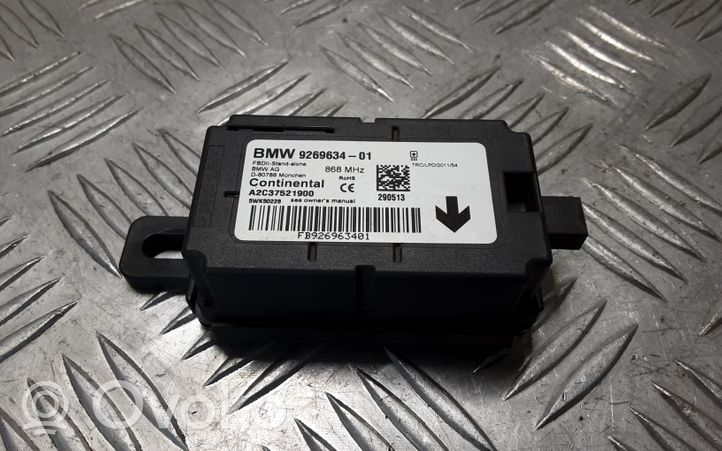 BMW 3 F30 F35 F31 Keyless (KESSY) go control unit/module 9269634