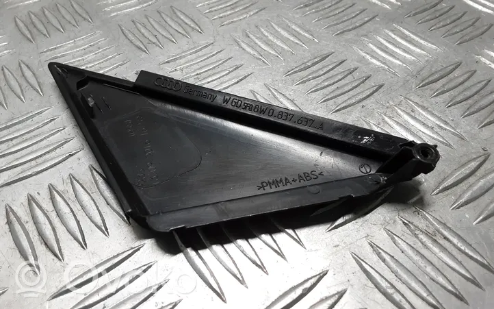 Audi A4 S4 B9 Front door trim (molding) 8W0837637A