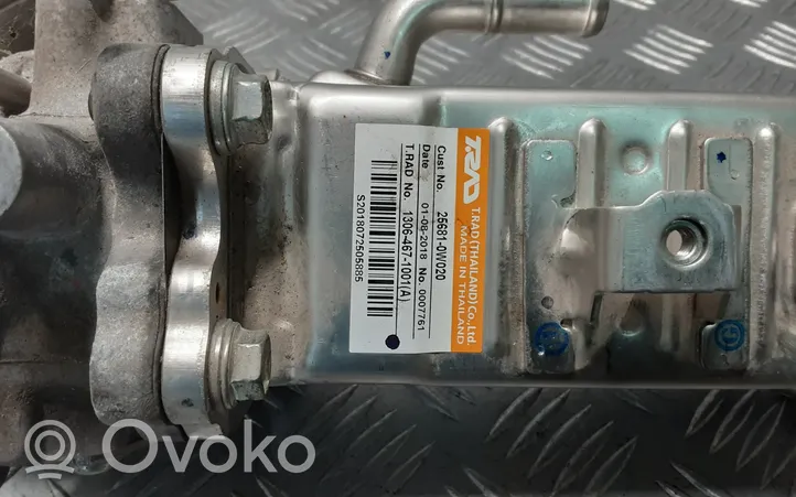 Toyota Land Cruiser (J150) EGR aušintuvas 256810W020