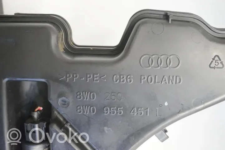 Audi A4 S4 B9 Serbatoio/vaschetta liquido lavavetri parabrezza 8W0955451L