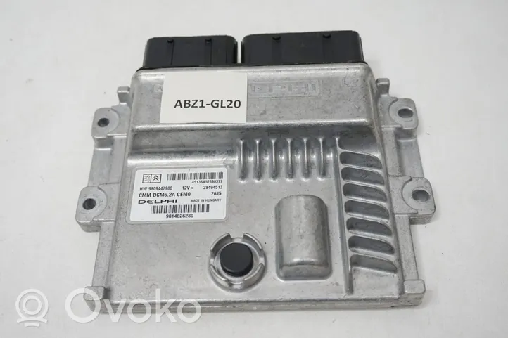 Citroen DS4 Moottorin ohjainlaite/moduuli (käytetyt) 9809447980