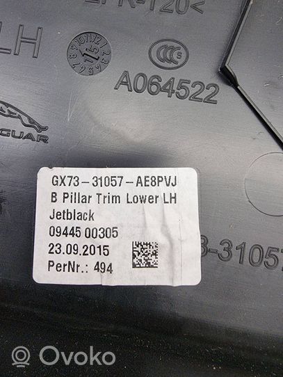 Jaguar XE B-pilarin verhoilu (alaosa) GX7331057AE