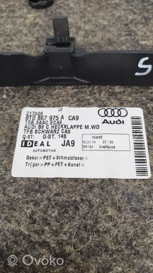 Audi S5 Verkleidung Heckklappe Kofferraumdeckel 8T0867975A