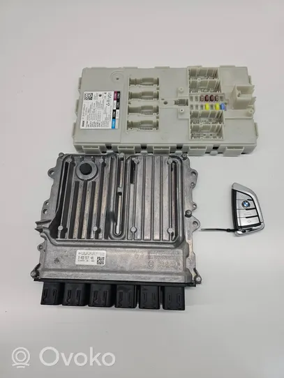 BMW 5 G30 G31 Kit centralina motore ECU e serratura 8715804