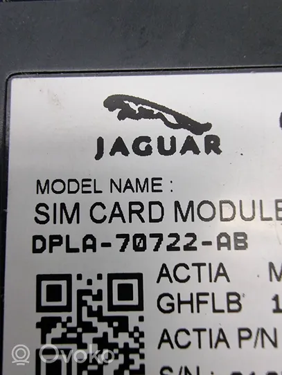 Jaguar XF X260 Sonstige Steuergeräte / Module DPLA70722AB