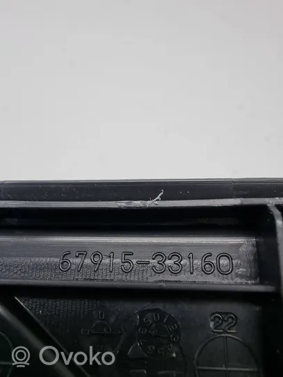 Lexus ES VII XZ10 Takaoven kynnyksen suojalista 6791533160
