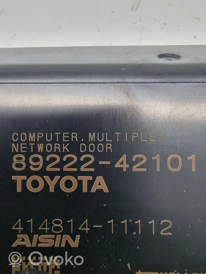 Toyota RAV 4 (XA50) Centralina/modulo portellone/bagagliaio 8922242101