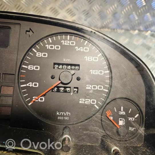 Audi 80 90 B3 Speedometer (instrument cluster) 89391906