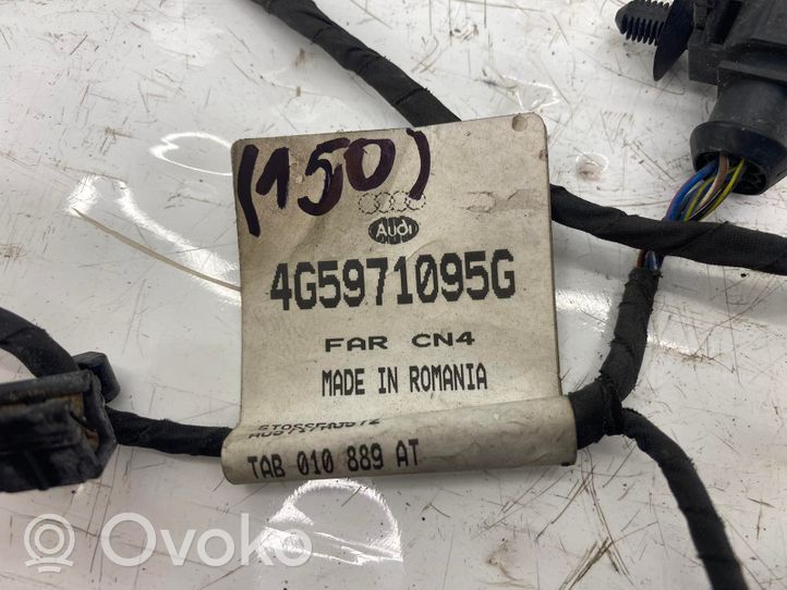 Audi A6 C7 Wiązka przewodów czujnika parkowania PDC 4G5971095G